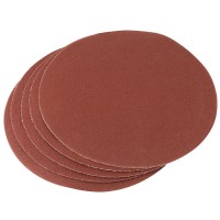 Draper 23358 - Draper 23358 - Five 200mm 100 Grit Hook and Eye Backed Aluminium Oxide