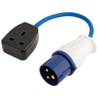 Draper 17573 - Draper 17573 - 230V Adaptor Lead (16A Plug to 13A Socket)