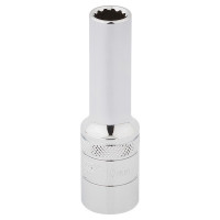 Draper Expert 33730 - Draper Expert 33730 - 1/2" Square Drive Hi-Torq® 12 Point Deep Socket (10mm)