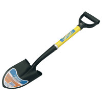 Draper 57569 - Draper 57569 - Round Point Mini Shovel with Fibreglass Shaft