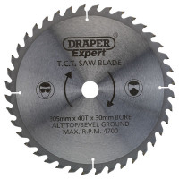 Draper Expert 38150 - Draper Expert 38150 - Expert TCT Saw Blade 305X30mmx40T