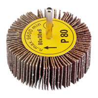 Draper 76467 - Draper 76467 - Abrasive Flap Wheel (80mm x 30mm 80 Grit)