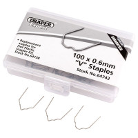 Draper 64742 - Draper 64742 - 0.6mm V Staples (50)