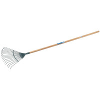 Draper 14311 - Draper 14311 - Carbon Steel Lawn Rake with Ash Handle