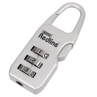 Draper Redline 68761 - Draper Redline 68761 - 21mm Aluminium Combination Padlock (Three Numbers)