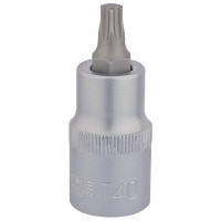 Draper Expert 16312 - Draper Expert 16312 - T40 x 55mm 1/2" Square Drive Draper TX-STAR® Socket Bit