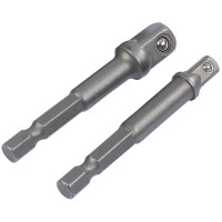 Draper 50087 - Draper 50087 - 1/4" Hex. x 1/4" and 3/8" Square Drive Adaptors