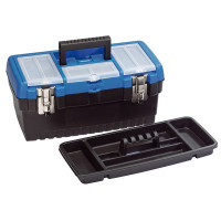 Draper 53878 - Draper 53878 - 400mm Tool Organiser Box with Tote Tray