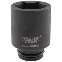 Draper Expert 05077 - Draper Expert 05077 - Expert 46mm 3/4" Square Drive Hi-Torq® 6 Point Deep Impact Socket