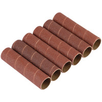Draper 25188 - Draper 25188 - Pack of Six 25.5mm Aluminium Oxide Sanding Sleeves for 10773