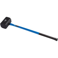 Draper 74318 - Draper 74318 - Rubber Dead Blow Hammer with Fibreglass Shafts (3.6kg/128oz)