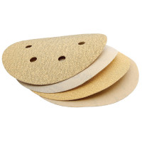 Draper 64497 - Draper 64497 - 150mm Aluminium Oxide Hook and Loop Sanding Discs (Pack of 10)