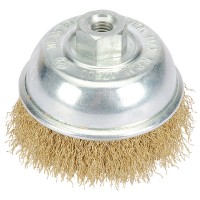 Draper 41441 - Draper 41441 - 75mm Wire Cup Brush with M10 Thread