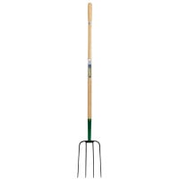 Draper 63579 - Draper 63579 - 4 Prong Manure Fork with Wood Shaft