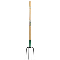 Draper 63579 - Draper 63579 - 4 Prong Manure Fork with Wood Shaft