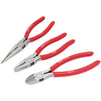 Draper Redline 68262 - Draper Redline 68262 - 190mm Pliers Set with PVC Dipped Handles (3 piece)