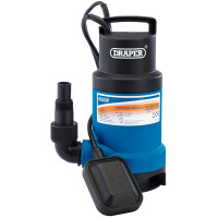 Draper 61621 - Draper 61621 - 166L/Min Submersible Dirty Water Pump with Float Switch (550W)