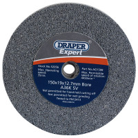 Draper Expert 52056 - Draper Expert 52056 - Expert Grinding Wheel 36G 150 X 19mm