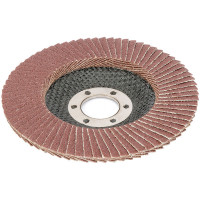Draper Expert 30722 - Draper Expert 30722 - 115mm Aluminium Oxide Flap Disc (40 Grit)
