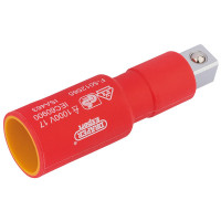 Draper Expert 32103 - Draper Expert 32103 - 1/2" Sq. Dr. VDE Approved Fully Insulated Extension Bar (75mm)