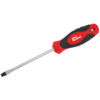 Draper Redline 68009 - Draper Redline 68009 - Plain Slot Soft-Grip Screwdriver (5 x 100mm)