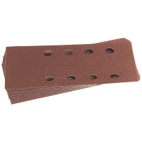 Draper 42619 - Draper 42619 - Ten 90 x 187mm 100 Grit Aluminium Oxide Sanding Sheets