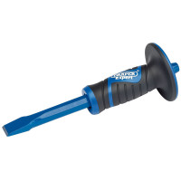 Draper Expert 51023 - Draper Expert 51023 - Expert 19 x 250mm Hexagonal Shank Cold Chisel with Soft Grip Hand Guard