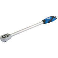 Draper Expert 26590 - Draper Expert 26590 - 3/8" Sq. Dr. 48 Tooth Extra Long Reversible Quick Release Soft Grip Ratchet