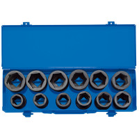 Draper Expert 83280 - Draper Expert 83280 - 3/4" Sq. Dr. Combined MM/AF Impact Socket Set in Metal Case