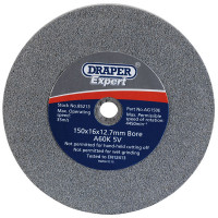 Draper 85213 - Draper 85213 - 150 x 16mm Grinding Wheel (60 grit)