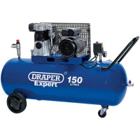 Draper Expert 22463 - Draper Expert 22463 - 150L Belt-Driven Air Compressor (2.2kW)