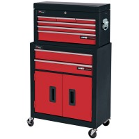Draper Redline 80927 - Draper Redline 80927 - Two Drawer Roller Cabinet and Six Drawer Tool Chest