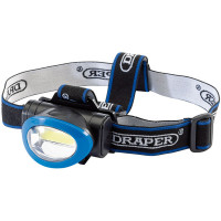 Draper 65967 - Draper 65967 - COB LED Head Lamp Lamp (3W) (3 x AAA batteries)