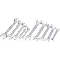 Draper 19512 - Draper 19512 - MM/AF Combined Open End Spanner Set (10 Piece)