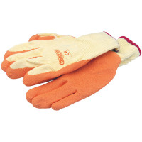 Draper Expert 27624 - Draper Expert 27624 - Expert Orange Heavy Duty Latex Coated Work Gloves - Large
