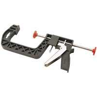 Draper 53076 - Draper 53076 - 100mm 75mm Capacity Plastic Body Speed Clamp