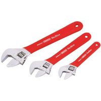 Draper Redline 67634 - Draper Redline 67634 - Soft Grip Adjustable Wrench Set (3 Piece)