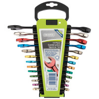 Draper 15395 - Draper 15395 - Coloured Metric Spanner Set (13 Piece)