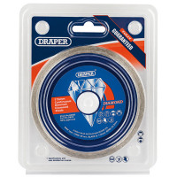 Draper 83486 - Draper 83486 - 115 x 22.2mm Continuous Rim Diamond Blade