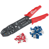 Draper Redline 67654 - Draper Redline 67654 - 200mm 4 Way Crimping Tool Kit