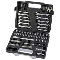 Draper Redline 68504 - Draper Redline 68504 - Mechanics 1/4, 3/8" Sq. Dr. Tool Kit (107 Piece)