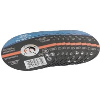 Draper 82831 - Draper 82831 - 115 x 22.2 x 1.2mm Flat Metal Cutting Wheels (Tin of 10)