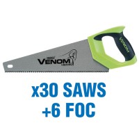 Draper 85564 - Draper 85564 - First Fix Draper Venom® Double Ground 350mm Tool Box Saws (added value pack 30 saws + 6 foc)