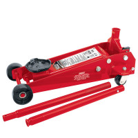 Draper 60977 - Draper 60977 - 3 tonne Red Heavy Duty Garage Trolley Jack