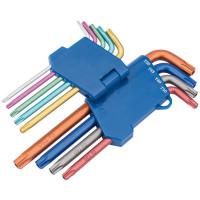 Draper Expert 22204 - Draper Expert 22204 - Draper TX-STAR® Security Coloured Key Set (9 Piece)