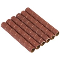 Draper 25186 - Draper 25186 - Pack of Six 12.7mm Aluminium Oxide Sanding Sleeves for 10773