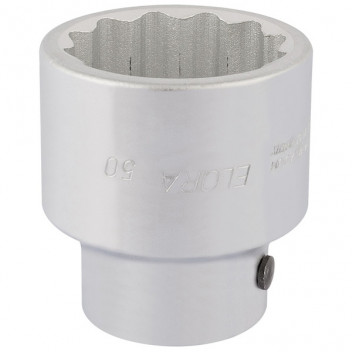 67468 - 50mm 1" Square Drive Elora Bi-Hexagon Socket