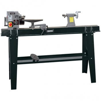 Draper 60990 - Variable Speed Wood Lathe with Digital Display (750W)