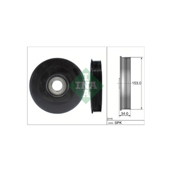 INA 544007910 - Torsion Vibration Damper