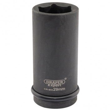 Draper Expert 05061 - Expert 29mm 3/4" Square Drive Hi-Torq&#174; 6 Point Deep Imp